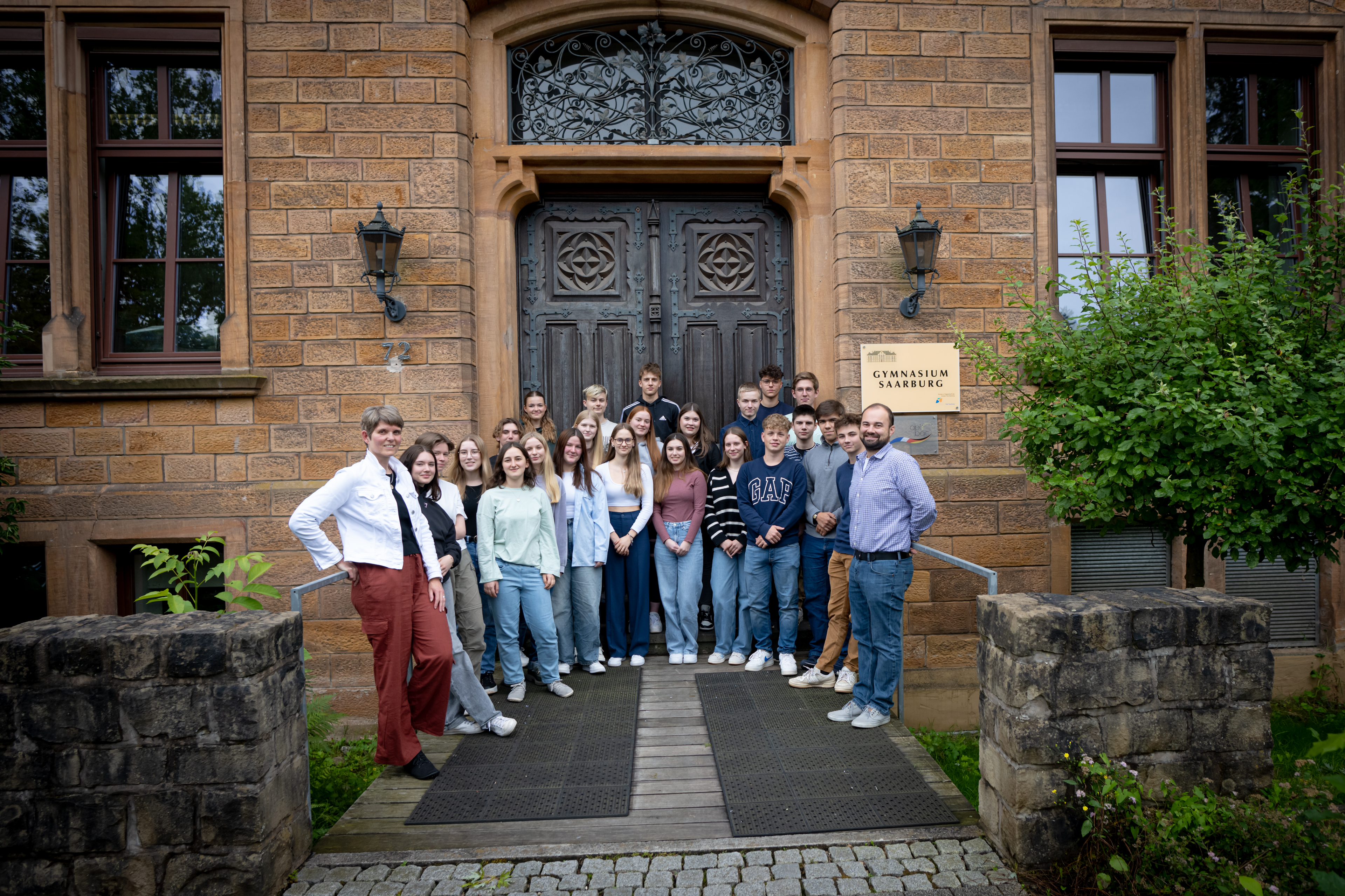 Gruppenfoto Geschichtsleistungskurs